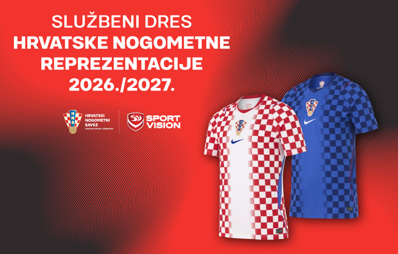 Predstavljen novi dres hrvatske nogometne reprezentacije!